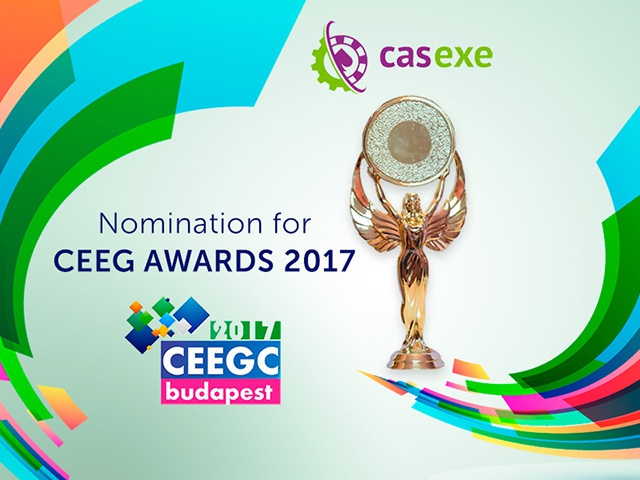 CASEXE is back in the list of nominees for CEEG Awards 2017