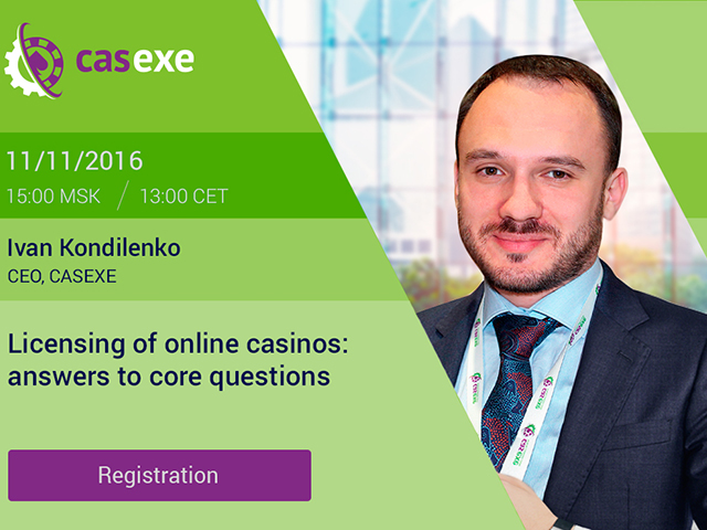 CASEXE to hold webinar on online casino licensing